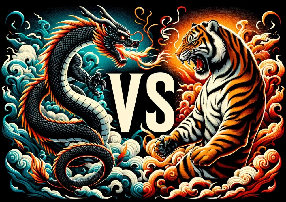 Dragon vs tiger